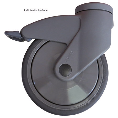 Servierwagen SW 6x4-2, luftidentische Rollen