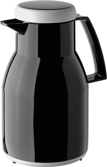 Isolierkanne 1L, Wash schwarz helios