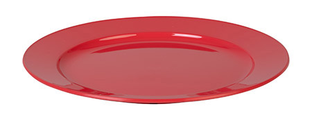 Teller flach, 20cm, rot, Valon