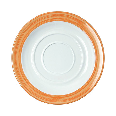Untertasse, 14cm, Bistro orange, Melamin