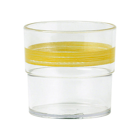 Trinkbecher, SAN, 0,23l, Bistro gelb