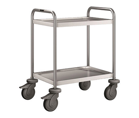 Servierwagen KIDS SW 6x4-2, Kunststoff-Rollen