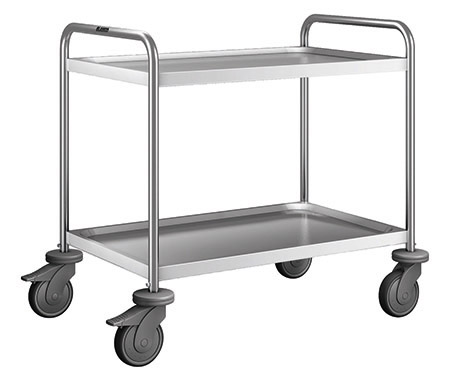 Servierwagen KIDS SW 8x5-2, luftidentische Rollen