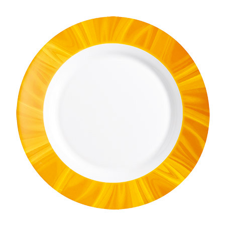 Teller tief, 23cm, Natura Yellow