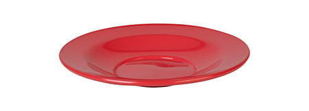 Untertasse, 13,5cm, rot, Valon