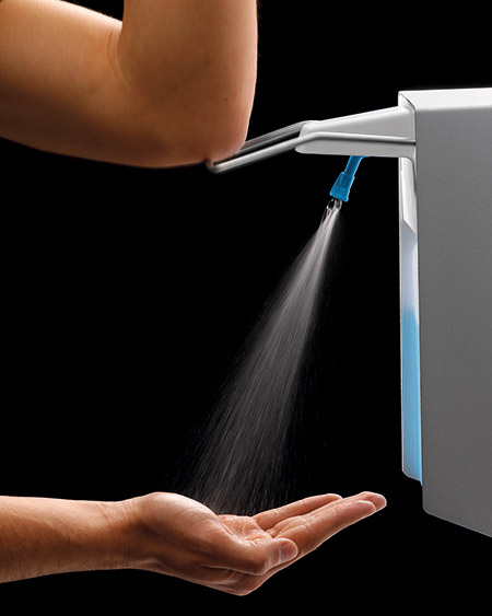 Desinfektionsmittelspender Aluminium 0,9Ltr.