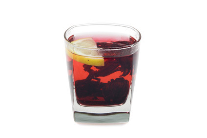 Apfel-Zitronen-Malven-Tee