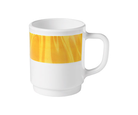 Bockbecher, 25cl Natura Yellow, stapelbar