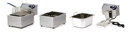 Fritteuse Blue Line 8 Liter, Edelstahl