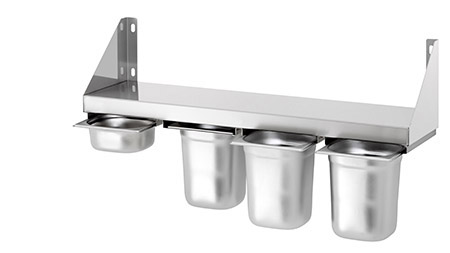 Gewürzbord, L80 x 20cm, für 4 GN 1/6,