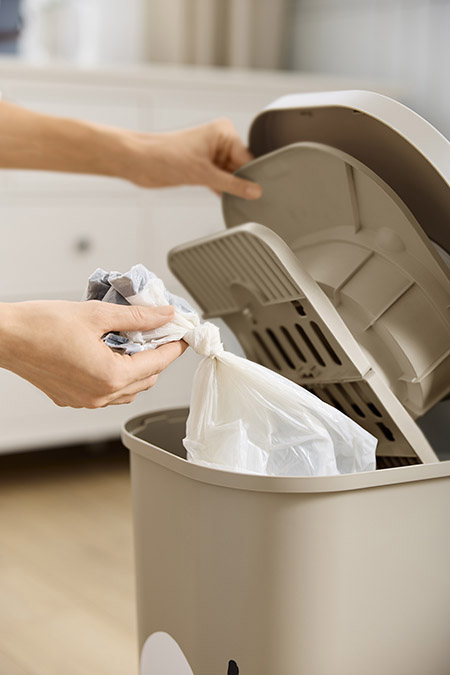 Müllbeutel KAYO 20 Beutel/Rolle aus LDPE