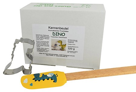 Set Urzeitgenuss mit Kannenbeutel Dino