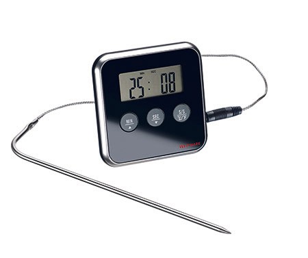 Digital-Bratenthermometer für 0°C bis +250°C,